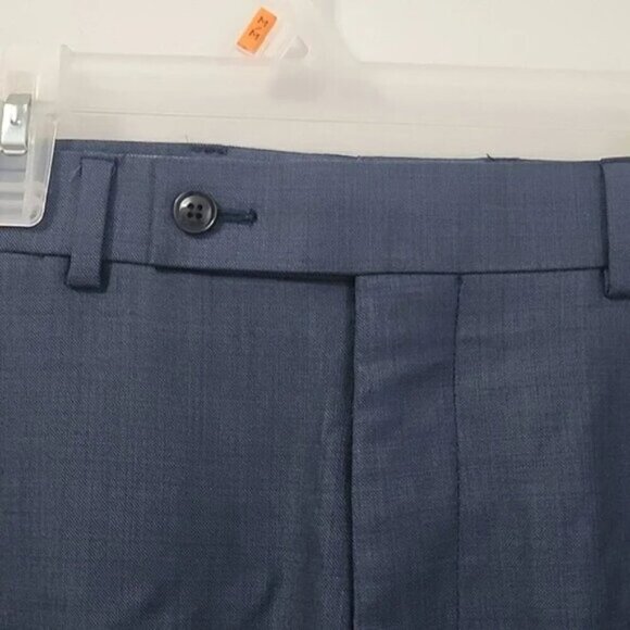 Calvin Klein Dress Suit Pants Blue 36W x 30L 36Wx30L b164 - Picture 7 of 16